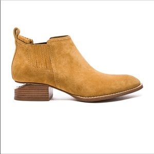 Alexander Wang Kori Suede Leather Ankle Booties